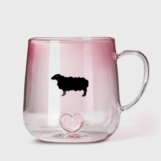 Discover The Black Sheep Gradient Glass Mugs