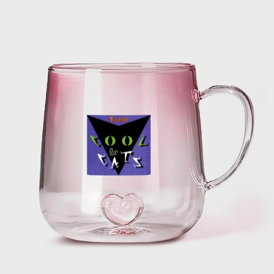 Discover Squeeze Cool For Cats Cool Cats Purple Green Gradient Glass Mugs