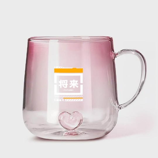 Discover Techno future - Techwear - Gradient Glass Mugs
