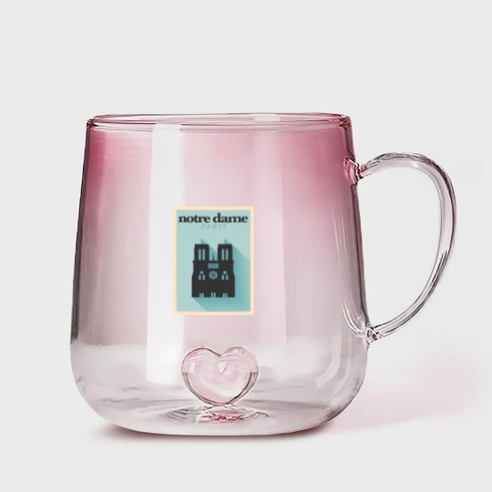 Discover ND Paris Poster Design - ND - Gradient Glass Mugs