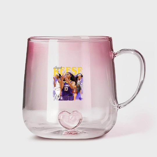 Discover Angel Reese Vintage Gradient Glass Mugs