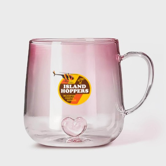 Discover island hoppers - RETRO DISTRESSED Gradient Glass Mugs