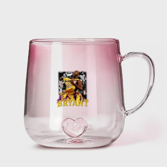 Discover Kobe Bryant Gradient Glass Mugs, Vintage Kobe Bryant Gradient Glass Mugs