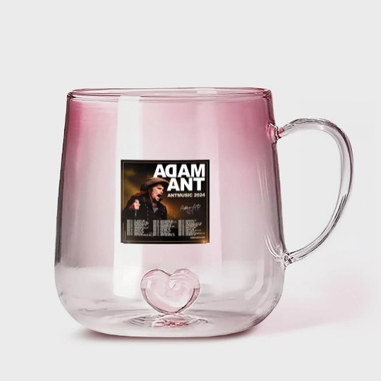 Discover Adam Ant Autumn 2024 UK ANTMUSIC Tour Unisex Gradient Glass Mugs