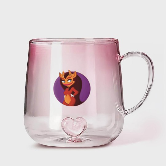 Discover Netflix Big Mouth Connie the Hormone Monstress Gradient Glass Mugs
