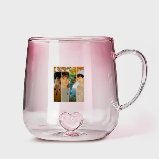 Discover JVKE  -  jvke concert -  jvke show - jvke shorts Active Gradient Glass Mugs