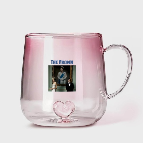 Discover The Crown Gradient Glass Mugs, The Crown Gradient Glass Mugs, The Crown Movie, Cult Movie Gradient Glass Mugs