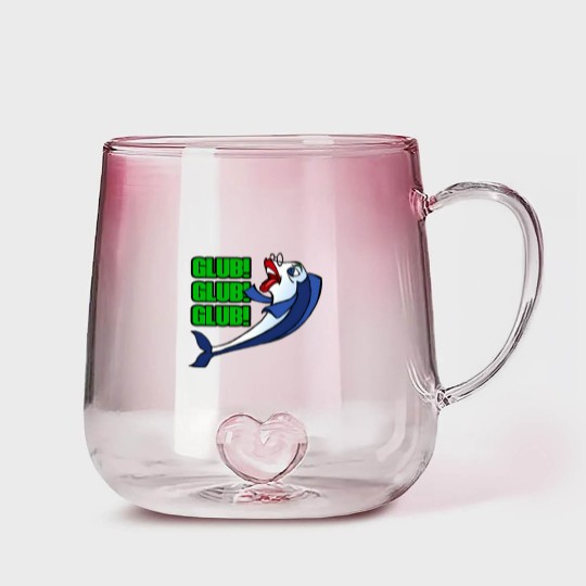 Discover The Incredible Mr. Limpet Glub Glub Glub Gradient Glass Mugs