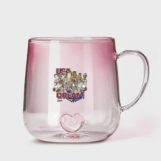Discover The Dream Team 92 Gradient Glass Mugs