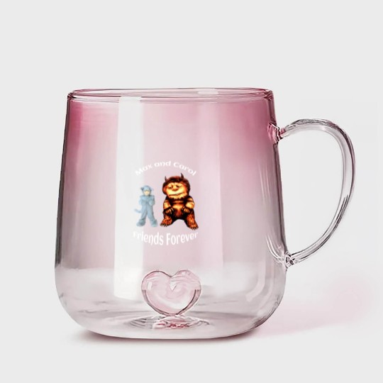 Discover Where the Wild Things Are - Max and Carol - Where The Wild Things Are - Gradient Glass Mugs