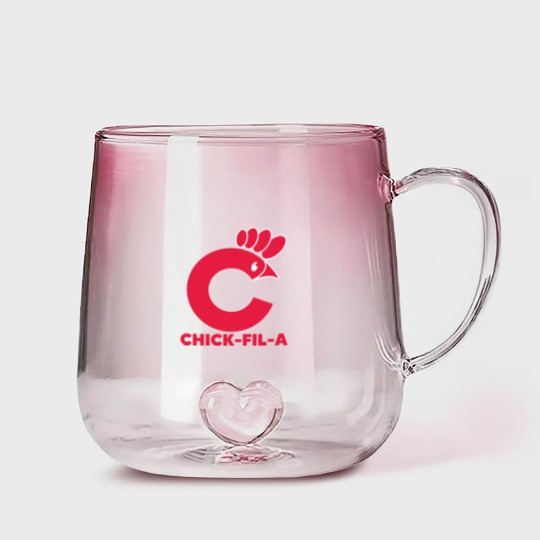 Discover Chick-fil-A fast food Gradient Glass Mugs
