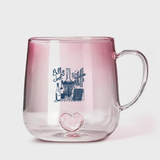 Discover Vintage Billy Joel Concert Crewneck Unisex Gradient Glass Mugs