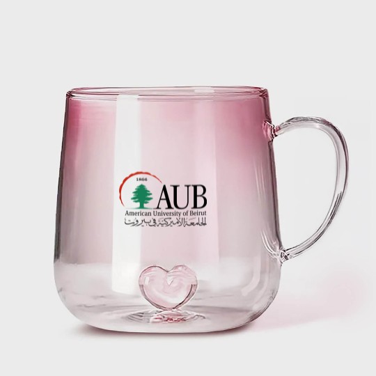 Discover American University of Beirut AUB Gradient Glass Mugs
