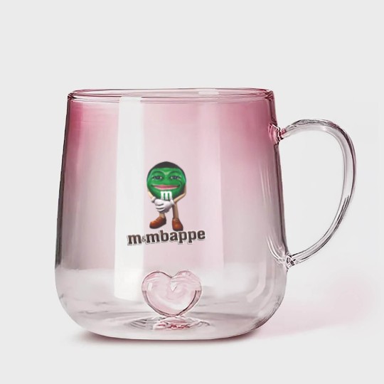 Discover M&Mbappe Kylian Mbappe Funny Meme Gradient Glass Mugs,  Mbape Football Parody Fan Gift