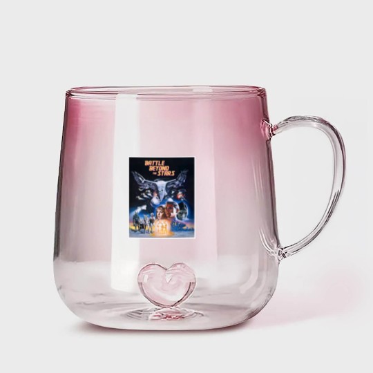 Discover Battle Beyond The Stars Gradient Glass Mugs