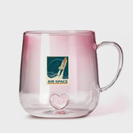 Discover National Air And Space Museum , Washington DC, Houseming Gifts Basket First , Office De Gradient Glass Mugs
