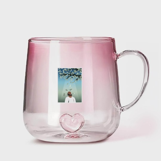 Discover Kendrick Lamar - Money Trees(2) Schoolboy Q Schoolboy Q Schoolboy Q Gradient Glass Mugs