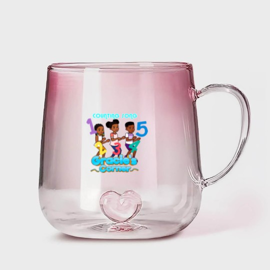 Discover Gracies Corner Phonics Kids Merch Gradient Glass Mugs