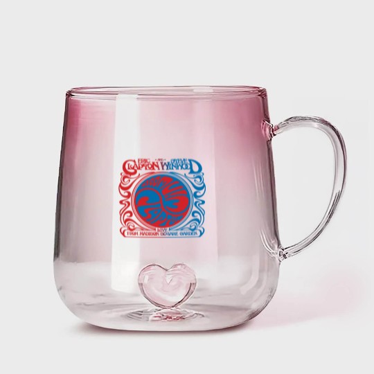 Discover Eric Clapton Steve Wiod Live from Madison Square Garden Gradient Glass Mugs