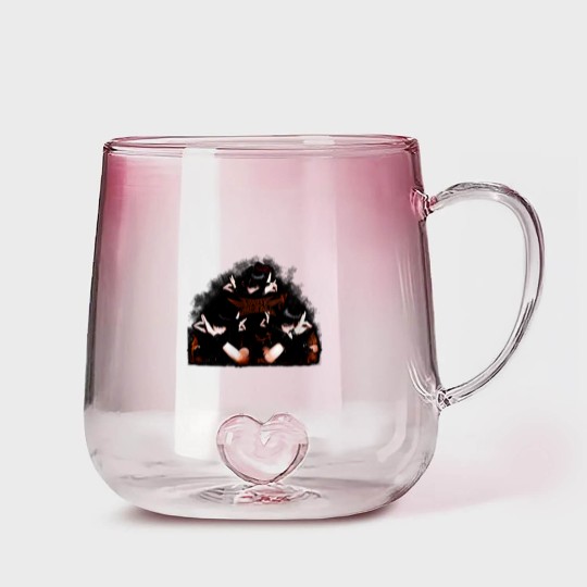 Discover Babymetal Gradient Glass Mugs, Babymetal Gradient Glass Mugs, Babymetal J-Pop Gradient Glass Mugs, Japanese J-pop Gradient Glass Mugs