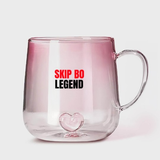 Discover Skip Bo Player Legend   Funny Skip Bo Gradient Glass Mugs for Men Gradient Glass Mugs