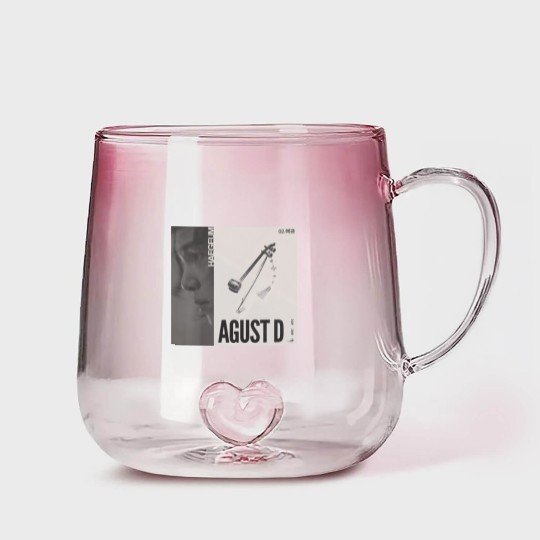 Discover Haegeum Gradient Glass Mugs, Haegeum AgustD Vintage Gradient Glass Mugs, Agust D Haegeum Gradient Glass Mugs