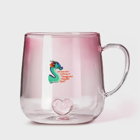 Discover Glory Fantasy Rainwing Not Calling Magical Death Spit Wings Of Dragon Fires Design Gift For Gradient Glass Mugs