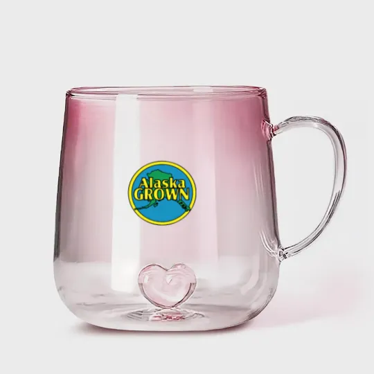 Discover Alaska Grown Gradient Glass Mugs