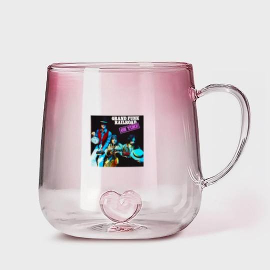 Discover Grand Funk Railroad - À l'heure. Gradient Glass Mugs