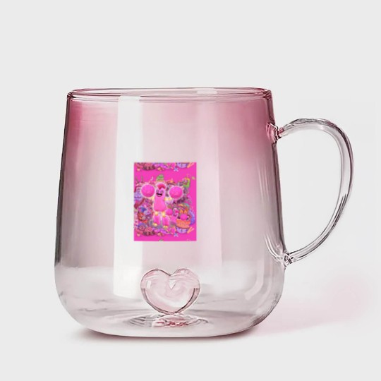 Discover My Singing Monsters characters Pompom Graphic Gradient Glass Mugs