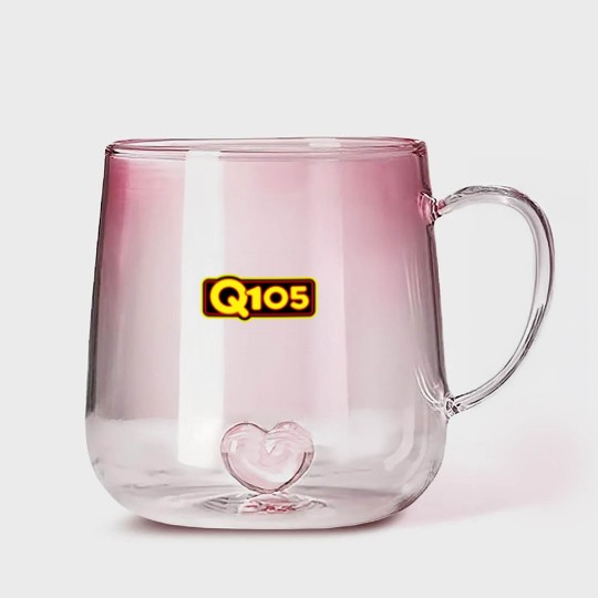 Discover WRBQ-FM Tampa Q105 Gradient Glass Mugs