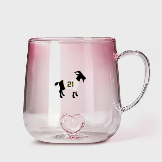 Discover Roberto Clemente Goat Gradient Glass Mugs
