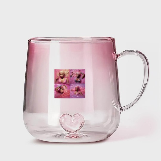 Discover Nicki Minaj Gradient Glass Mugs, Write A Rap, Pink Friday 2 Gradient Glass Mugs, Nicki Minaj Tour Gradient Glass Mugs