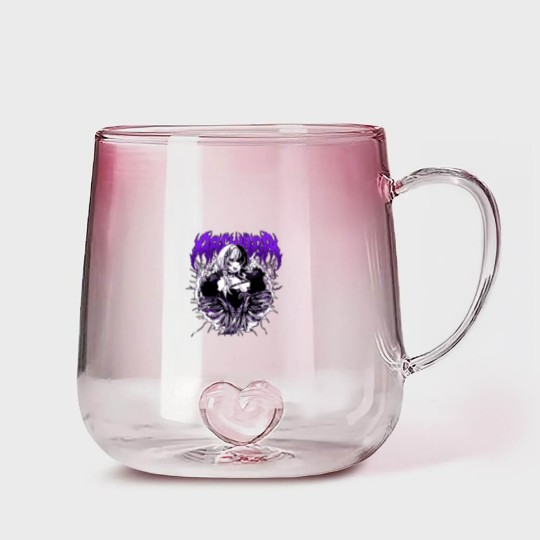 Discover Hololive English Shiori Novella Gradient Glass Mugs