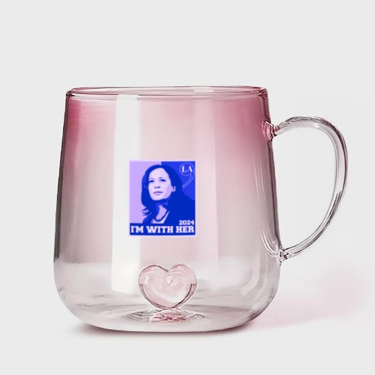Discover Kamala-Harris - Kamala Harris - Gradient Glass Mugs