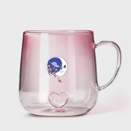 Discover grateful company dead, grateful music dead, grateful band dead, grateful skull dead, grateful jerry dead garcia, grateful retro dead, grateful art dead, grateful funny dead, grateful vintages dead, bear, logo, trendings, cute christmas, meme Gradient Glass Mugs