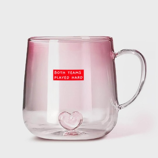 Discover Both Teams Played Hard Gradient Glass Mugs