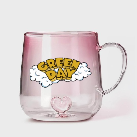 Discover greenday flag, greenday greatest , greenday insomniac, greenday idiot american, greenday best basket,  greenday autograph, greenday box set , greenday bullet in a bible, greenday bracelet, greenday basket case, greenday rock band Gradient Glass Mugs