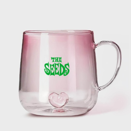 Discover the seeds band logo Gradient Glass Mugs