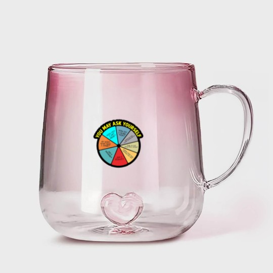 Discover YOU MAY ASK YOURSELF - You May Ask Yourself - Gradient Glass Mugs