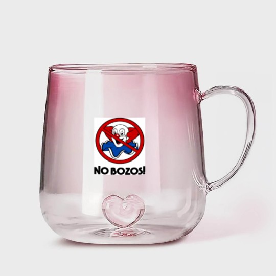 Discover NO BOZOS Gradient Glass Mugs