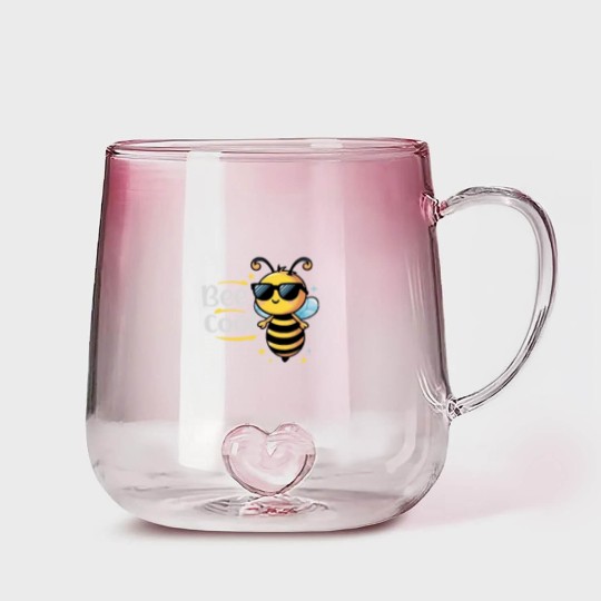 Discover Bee Bee Cool  Bee Gradient Glass Mugs