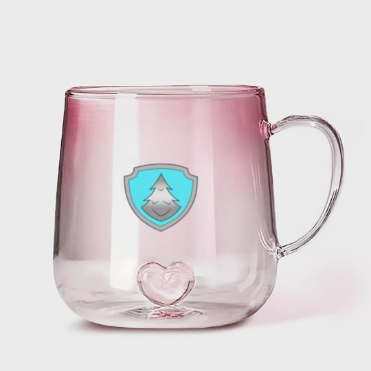 Discover PAW Pat rol Everest Badge Gradient Glass Mugs