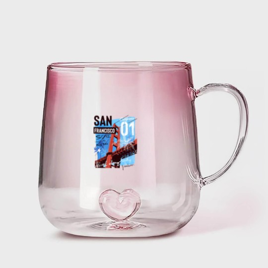 Discover SAN FRANCISCO Gradient Glass Mugs