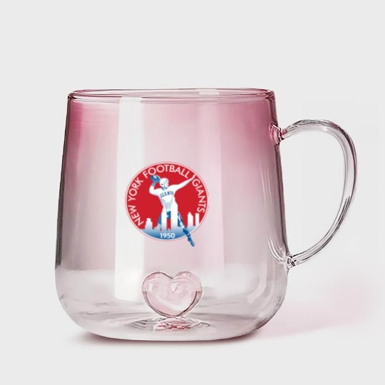 Discover NY Giants old school logo Gradient Glass Mugs