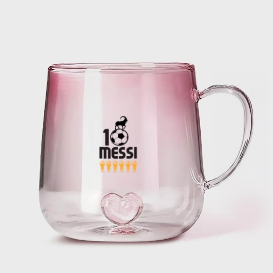 Discover Messi - Messi - Gradient Glass Mugs