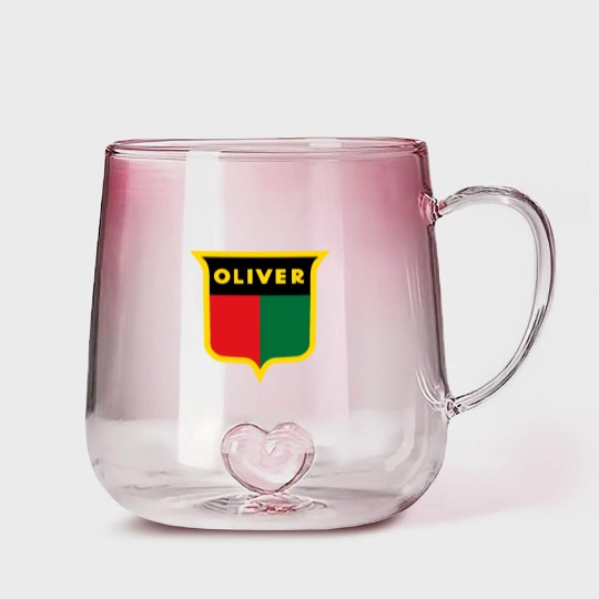 Discover LOGO  OLIVER TRACTORS125 Gradient Glass Mugs