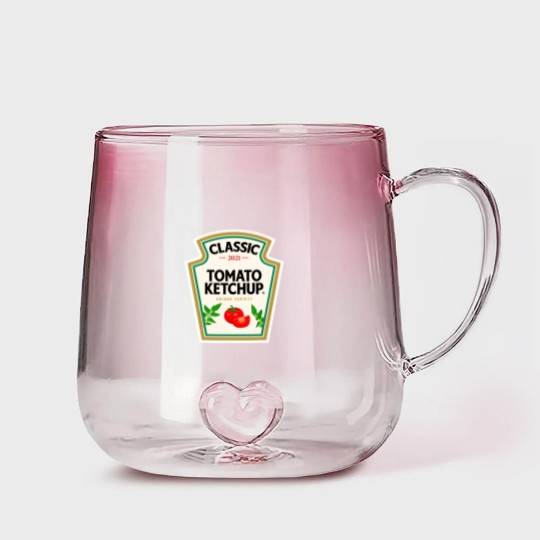 Discover Ketchup Halloween Costume Tomato Matching Halloween Ketchup Gradient Glass Mugs