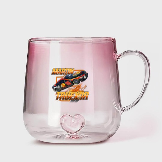 Discover martin truex jr blister Gradient Glass Mugs