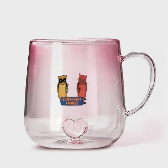 Discover Super Furry Animals Gradient Glass Mugs